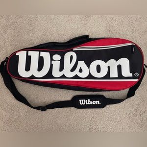 Wilson 2 pocket tennis racket bag